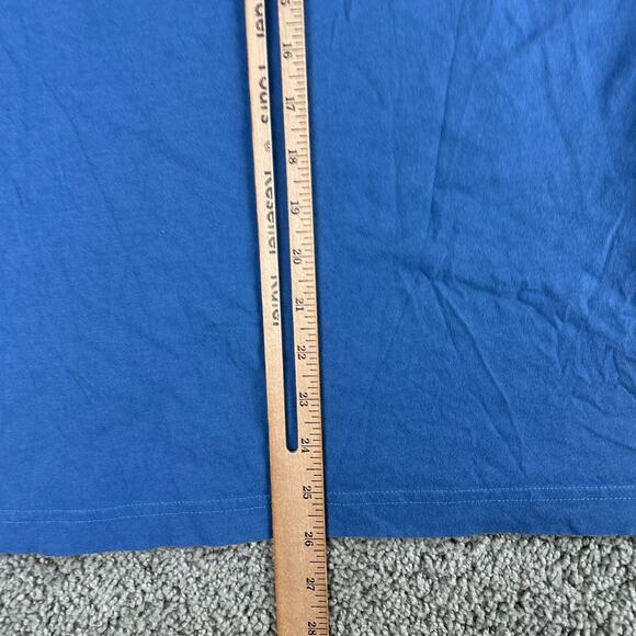 Life Is Good Shirt Mens Medium Blue Vaxxed & Relaxed Jake Crusher Lite Casual - Picture 6 of 8